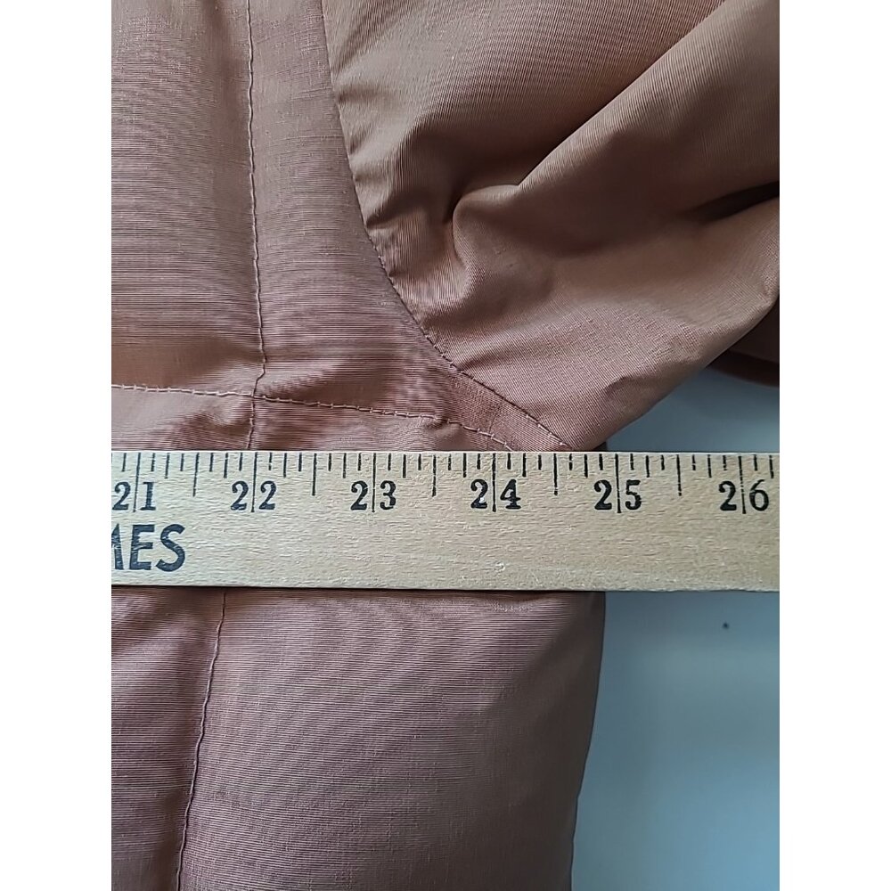 True Vintage Comfy Goose Down Jacket Coat Men XL “Fur” Collar Puffer USA 70s 60s - Picture 5 of 16